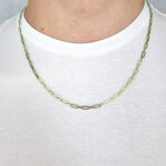 Moška verižica ANKER 2. Zlata verižica. Zlatarna BB - Branimir Boršič. Slovensko poreklo. Na voljo: rumeno zlato, belo zlato, rdeče zlato.