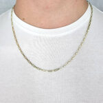 Moška verižica ANKER 1. Zlata verižica. Zlatarna BB - Branimir Boršič. Slovensko poreklo. Na voljo: rumeno zlato, belo zlato, rdeče zlato.