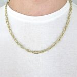 Moška verižica ANKER FIGARO, votla. Zlata verižica. Zlatarna BB - Branimir Boršič. Slovensko poreklo. Na voljo: rumeno zlato, belo zlato, rdeče zlato.