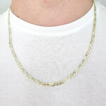 Moška verižica PANCER FIGARO. Zlata. Zlatarna BB - Branimir Boršič. Slovensko poreklo. Na voljo: rumeno zlato, belo zlato, rdeče zlato.