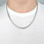 Moška verižica PANCER, votla. Zlatarna BB - Branimir Boršič. Slovensko poreklo. Na voljo: rumeno, belo in rdeče zlato.