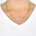 Ženska verižica DELFIN ANKER. Zlatarna BB - Branimir Boršič. Slovensko poreklo. Na voljo: rumeno zlato, belo zlato, rdeče zlato.