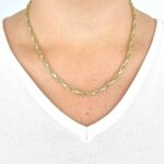 Ženska verižica SOČA 2. Zlatarna BB - Branimir Boršič. Slovensko poreklo. Na voljo: rumeno zlato, belo zlato, rdeče zlato.