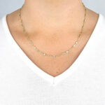 Ženska verižica VALOVITKA MINI. Zlatarna BB - Branimir Boršič. Slovensko poreklo. Na voljo: rumeno zlato, belo zlato, rdeče zlato.