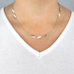 Ženska verižica DROP ANKER, brušeni. Zlatarna BB - Branimir Boršič. Slovensko poreklo. Na voljo: rumeno zlato, belo zlato in rdeče zlato.