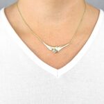 Ženska verižica z diademom IVANA. Zlatarna BB - Branimir Boršič. Slovensko poreklo. Na voljo: rumeno zlato, belo zlato in rdeče zlato.