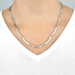 Ženska verižica LUNICA MAXI, votla. Zlatarna BB - Branimir Boršič. Slovensko poreklo. Na voljo: rumeno, belo in rdeče zlato.