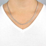 Ženska verižica DIANA, votla. Zlatarna BB - Branimir Boršič. Slovensko poreklo. Na voljo: rumeno, belo in rdeče zlato.