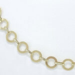 Ženska verižica RING ANKER. Zlatarna BB - Branimir Boršič. Slovensko poreklo. Na voljo: rumeno zlato, belo zlato, rdeče zlato.