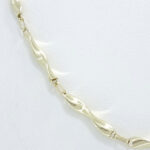 Ženska verižica LUNICA MAXI, valovita, votla. Zlatarna BB - Branimir Boršič. Slovensko poreklo. Na voljo: rumeno, belo in rdeče zlato.