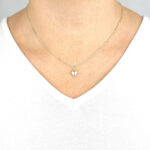 Ženski obesek RUBBY, za verižico. Zlatarna BB - Branimir Boršič. Slovensko poreklo. Na voljo: rumeno, belo in rdeče zlato.