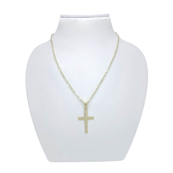 Moški obesek KRIŽ 8, za verižico. Zlatarna BB - Branimir Boršič. Slovensko poreklo. Na voljo: rumeno, belo in rdeče zlato.