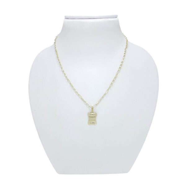 Moški obesek PAPIRUS MAXI 3, za verižico. Zlatarna BB - Branimir Boršič. Slovensko poreklo. Na voljo: rumeno, belo in rdeče zlato.