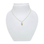 Moški obesek PAPIRUS MINI 2, za verižico. Zlatarna BB - Branimir Boršič. Slovensko poreklo. Na voljo: rumeno, belo in rdeče zlato.