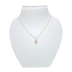 Ženski obesek PAPIRUS MINI 3, za verižico. Zlatarna BB - Branimir Boršič. Slovensko poreklo. Na voljo: rumeno, belo in rdeče zlato.