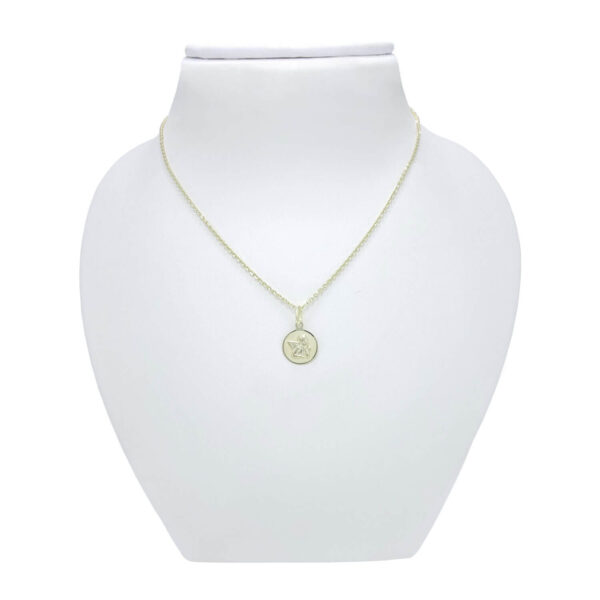 Ženski obesek ANGEL 1, za verižico. Zlatarna BB - Branimir Boršič. Slovensko poreklo. Na voljo: rumeno, belo in rdeče zlato.