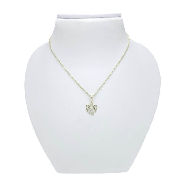 Ženski obesek ANGEL 2, za verižico. Zlatarna BB - Branimir Boršič. Slovensko poreklo. Na voljo: rumeno, belo in rdeče zlato.