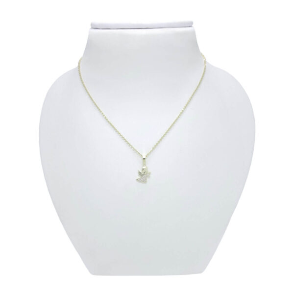 Ženski obesek ANGEL 3, za verižico. Zlatarna BB - Branimir Boršič. Slovensko poreklo. Na voljo: rumeno, belo in rdeče zlato.