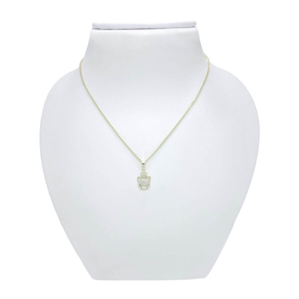 Ženski obesek ANGEL 4, za verižico. Zlatarna BB - Branimir Boršič. Slovensko poreklo. Na voljo: rumeno, belo in rdeče zlato.