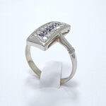 Ženski prstan LUISA, zlati prstani, zaročni prstani, poročni prstani. Zlatarna BB - Branimir Boršič. Slovensko poreklo. Belo, rumeno zlato.