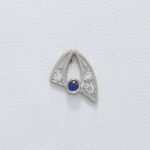 Ženski uhani ISABELLA, zlati uhani. Zlatarna BB - Branimir Boršič. Slovensko poreklo. Na voljo: rumeno, belo in rdeče zlato.