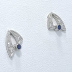 Ženski uhani ISABELLA, zlati uhani. Zlatarna BB - Branimir Boršič. Slovensko poreklo. Na voljo: rumeno, belo in rdeče zlato.