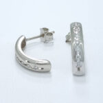 Ženski uhani EMILY, zlati uhani. Zlatarna BB - Branimir Boršič. Slovensko poreklo. Na voljo: rumeno, belo in rdeče zlato.