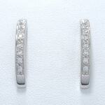 Ženski uhani HARPER, zlati uhani. Zlatarna BB - Branimir Boršič. Slovensko poreklo. Na voljo: rumeno, belo in rdeče zlato.