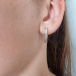 Ženski uhani HARPER, zlati uhani. Zlatarna BB - Branimir Boršič. Slovensko poreklo. Na voljo: rumeno, belo in rdeče zlato.