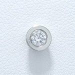 Ženski uhani ELLA, zlati uhani. Zlatarna BB - Branimir Boršič. Slovensko poreklo. Na voljo: rumeno, belo in rdeče zlato.