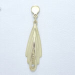 Ženski uhani QUINN, zlati uhani. Zlatarna BB - Branimir Boršič. Slovensko poreklo. Na voljo: rumeno, belo in rdeče zlato.