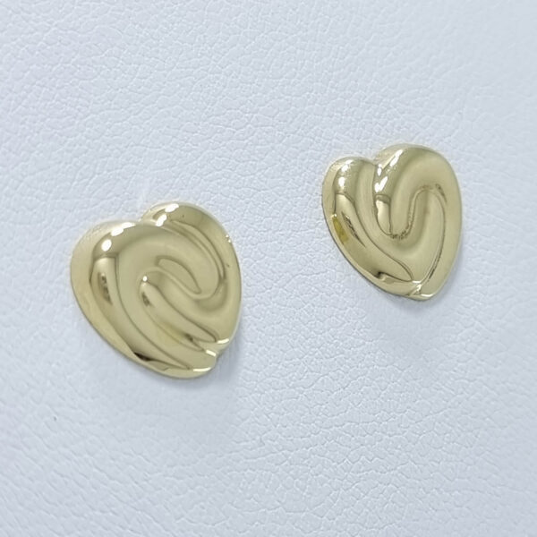 Ženski uhani AURORA, zlati uhani. Zlatarna BB - Branimir Boršič. Slovensko poreklo. Na voljo: rumeno, belo in rdeče zlato.