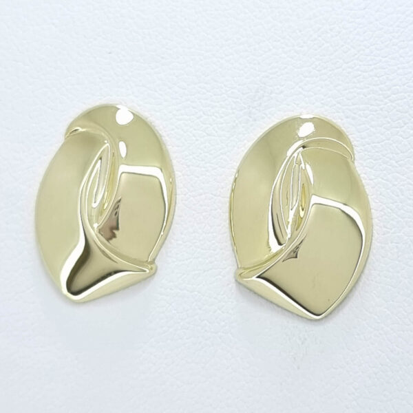 Ženski uhani EDEN, zlati uhani. Zlatarna BB - Branimir Boršič. Slovensko poreklo. Na voljo: rumeno, belo in rdeče zlato.