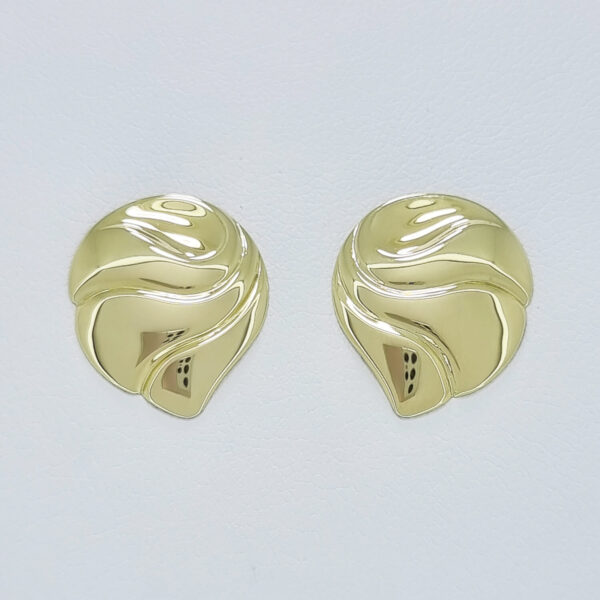 Ženski uhani ANGEL, zlati uhani. Zlatarna BB - Branimir Boršič. Slovensko poreklo. Na voljo: rumeno, belo in rdeče zlato.