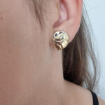 Ženski uhani ANGEL, zlati uhani. Zlatarna BB - Branimir Boršič. Slovensko poreklo. Na voljo: rumeno, belo in rdeče zlato.