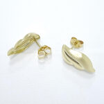 Ženski uhani SCARLET, zlati uhani. Zlatarna BB - Branimir Boršič. Slovensko poreklo. Na voljo: rumeno, belo in rdeče zlato.