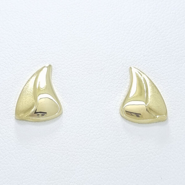 Ženski uhani AWORY, zlati uhani. Zlatarna BB - Branimir Boršič. Slovensko poreklo. Na voljo: rumeno, belo in rdeče zlato.