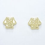 Ženski uhani CELINE, zlati uhani. Zlatarna BB - Branimir Boršič. Slovensko poreklo. Na voljo: rumeno, belo in rdeče zlato.