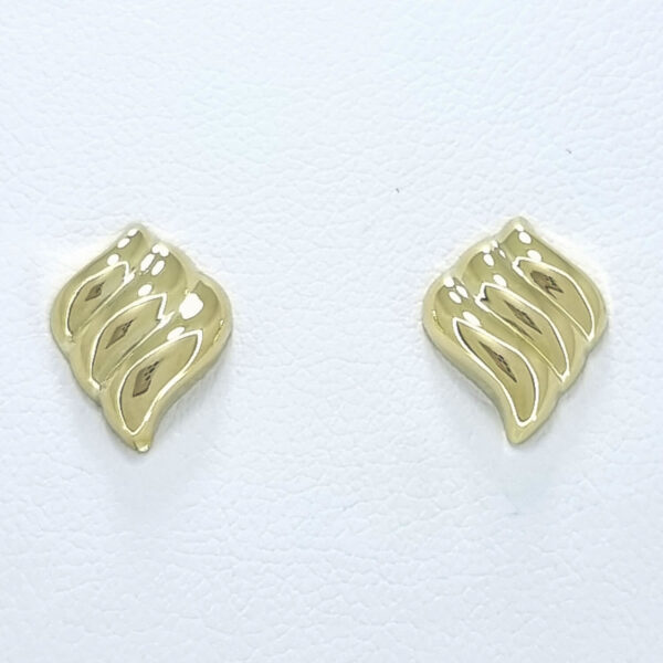 Ženski uhani KEIRA, zlati uhani. Zlatarna BB - Branimir Boršič. Slovensko poreklo. Na voljo: rumeno, belo in rdeče zlato.