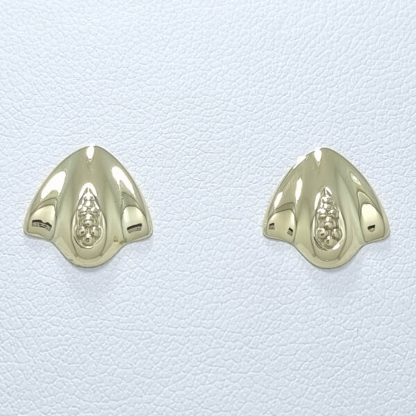 Ženski uhani LIANA, zlati uhani. Zlatarna BB - Branimir Boršič. Slovensko poreklo. Na voljo: rumeno, belo in rdeče zlato.