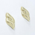 Ženski uhani ELISA, zlati uhani. Zlatarna BB - Branimir Boršič. Slovensko poreklo. Na voljo: rumeno, belo in rdeče zlato.