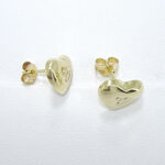 Ženski uhani AMBER, zlati uhani. Zlatarna BB - Branimir Boršič. Slovensko poreklo. Na voljo: rumeno, belo in rdeče zlato.