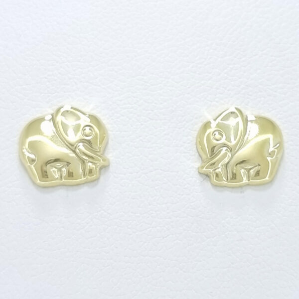 Ženski uhani ELFY, zlati uhani. Zlatarna BB - Branimir Boršič. Slovensko poreklo. Na voljo: rumeno, belo in rdeče zlato.