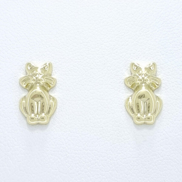 Ženski uhani CATHY, zlati uhani. Zlatarna BB - Branimir Boršič. Slovensko poreklo. Na voljo: rumeno, belo in rdeče zlato.