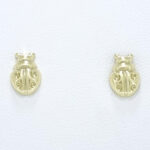 Ženski uhani POOKY, zlati uhani. Zlatarna BB - Branimir Boršič. Slovensko poreklo. Na voljo: rumeno, belo in rdeče zlato.