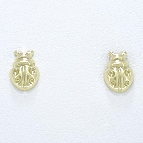 Ženski uhani POOKY, zlati uhani. Zlatarna BB - Branimir Boršič. Slovensko poreklo. Na voljo: rumeno, belo in rdeče zlato.