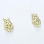 Ženski uhani POOKY, zlati uhani. Zlatarna BB - Branimir Boršič. Slovensko poreklo. Na voljo: rumeno, belo in rdeče zlato.