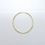 Ženski uhani KROG 2, zlati uhani. Zlatarna BB - Branimir Boršič. Slovensko poreklo. Na voljo: rumeno, belo in rdeče zlato.