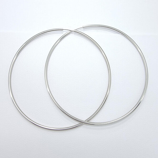 Ženski uhani KROG 4, zlati uhani. Zlatarna BB - Branimir Boršič. Slovensko poreklo. Na voljo: rumeno, belo in rdeče zlato.