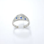 Ženski prstan PRISCILLA, zlati prstani, zaročni prstani, poročni prstani. Zlatarna BB - Branimir Boršič. Slovensko poreklo. Belo, rumeno zlato.